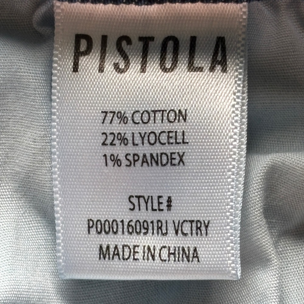 Pistola Women's Chic Victory High Rise Straight Leg Timeless Jeans Blue Denim 28 - Picture 10 of 13